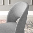 thumbnail image 4 of Modway Isla 18" Channel Tufted Velvet Dining Side Chair, Gold/Navy, 4 of 11