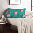 thumbnail image 6 of Fuzoiu Starfish and Shell Print Fuzzy Pillowcases, Super Soft Pillow Case Cover with Zipper for Bedroom, Sofa, Couch,Cozy Pillow Shams for All Seasons-14"x20", 6 of 6