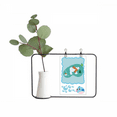 thumbnail image 1 of Cartoon Bear Animal Transparent Glass Hanging Vases Decoration Bottle, 1 of 2