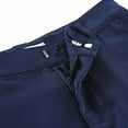 thumbnail image 7 of Bienzoe Boy's School Uniforms Adjustable Waist Pants Suspender Pack Navy 14, 7 of 7