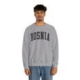 thumbnail image 5 of Bosnia Sweatshirt Gifts Crew Neck Shirt Long Sleeve Unisex, 5 of 7