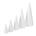 thumbnail image 2 of 5 conos de espuma para manualidades, decoración navideña, conos decorativos para de , centro de mesa para bodas, cumpleaños, escuela., 2 of 8