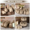 thumbnail image 4 of 75 Pcs Small Burlap Gift Bags with Drawstring - 5.4" x 3.7" Burlap Favor Sacks, Halloween Candy Bags Mini Gift Wrapping Bags for Wedding Festival Party Favors, DIY Craft, 4 of 6