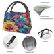 thumbnail image 4 of Fotbe Psychedelic Sunflowers Bolsa Térmica Portátil con Estampado, Bolsa de Entrega de Alimentos Aislada, Bolsa Reutilizable de Gran Capacidad para Comidas y Supermercado, 4 of 6