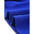 thumbnail image 5 of DARING DIVA Elegant Boat Neck Wear to Work Dress XS Royal Blue, 5 of 5