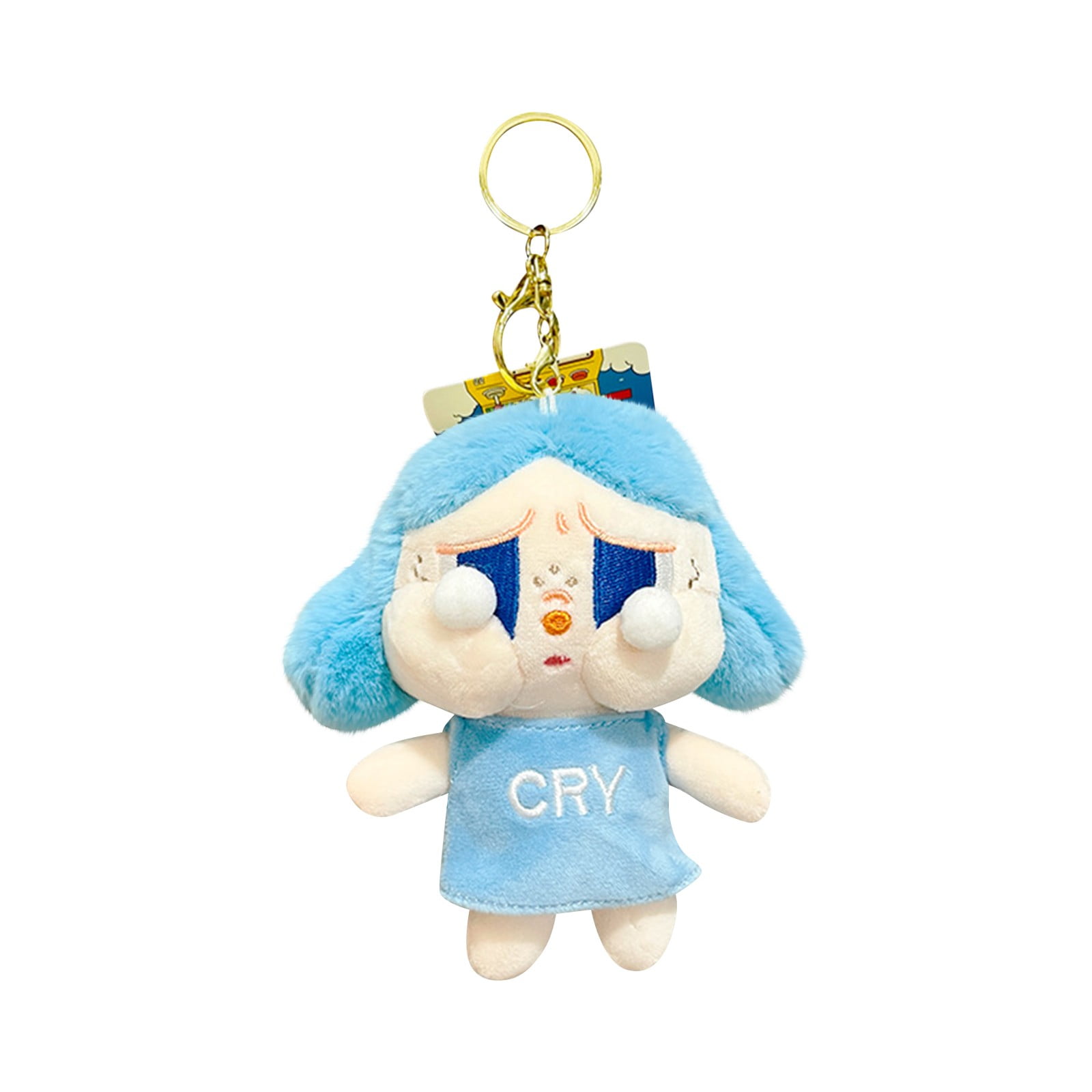ポップマート キーホルダー crybaby labubu POP MART Crybaby Doll Keychain Series Clearance! 5 Inch