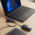 thumbnail image 6 of Lenovo ThinkPad T14 14in Laptop Bundle, Intel Ultra 7-255U, 16GB, 512GB SSD, Black, 6 of 8