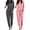 Black Leopard_Pink Leopard, variant on Ekouaer 2 Pack Womens Pajama Set Soft Pjs Long Sleeve Top With Jogger Pants Lounge Sets Sleepwear Loungewear with Pockets