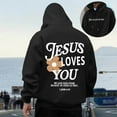 thumbnail image 1 of MHFRRA Sudadera con Capucha para Hombre, Suave, Cómoda, de Manga Larga, Informal, con Cordón Ajustable para Actividades Al Aire Libre y Uso Diario Negro, 1 of 6