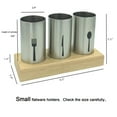 thumbnail image 3 of 4PC Flatware Caddy Holder Stainless Steel Small, 3 of 4