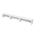 thumbnail image 5 of Resenkos 3 Pieces 31-Inch Stackable Multi-Shape Shoe Rack-White, Space-Saving Shoe Rack Organizer for Closet Entryway, 5 of 9