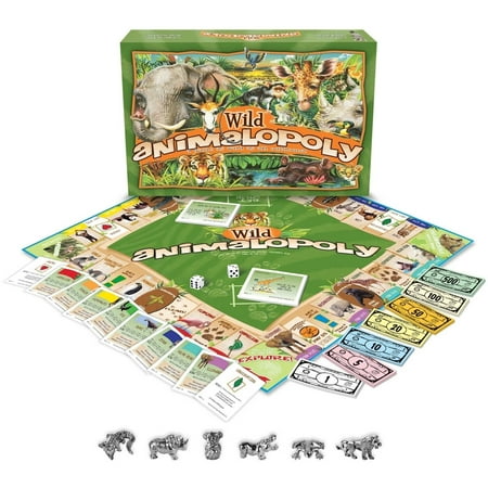 - Wild Animalopoly Board Game