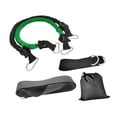 thumbnail image 2 of harper Kit d'Entraînement de Résistance à Domicile Accessoire Robuste Portable pour Entraînement de Force Gym Noir 70 Livres, 2 of 10