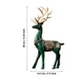 Christmas Decorations For Bedroom 2x Creative Deer Figurines Reindeer