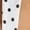 White, variant on Women'S Square Neck Sleeveless Tank Tops Basic Tight T Shirts Coffee White Spots XS