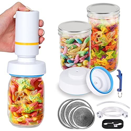 Mason Jar Vacuum Sealer Auhavor Electric Jar Sealer for Foodsaver