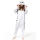 thumbnail image 1 of Mono de invierno con capucha de tigre Totoro para niños y adultos, pijamas de animales, ropa de dormir de Anime suave de lujo para niños y niñas xuanjing unisex, 1 of 2