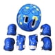 thumbnail image 3 of Casco de bicicleta para niños, resistente, transpirable y cómodo, ideal para patinar. Azul, 3 of 7