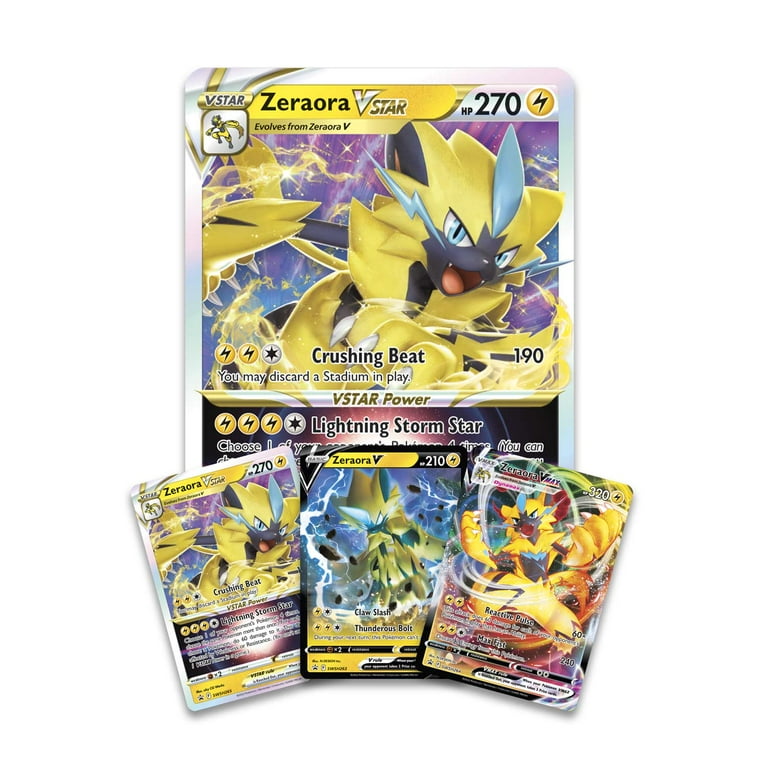 Pokemon TCG: Zeraora VMAX & VSTAR Battle Box [Card Game, 2
