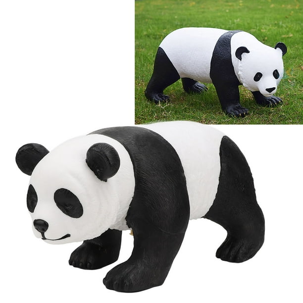 Modèle En Plastique De Panda, Décoration De Panda En Plastique De