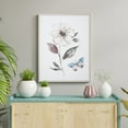 thumbnail image 6 of American Art Decor Opal Flower & Butterfly Vintage Floral Botanical Framed Canvas Wall Art Painting Print for Living Room, Bedroom, Kitchen, Home Office, Dining & Guest Room - 18"x24", 6 of 7