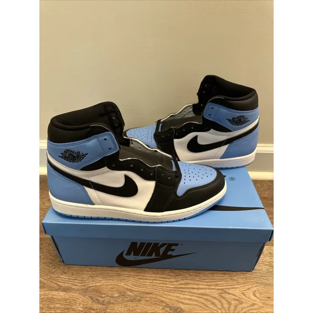 N I-K-E A i r-Jor-dan 1 Retro High OG UNC Toe Men's shoes