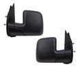 thumbnail image 2 of For 02-08 Econoline Van Rear View Mirror Manual Fold Black w/Dual Glass PAIR SET, 2 of 5