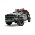 thumbnail image 4 of Fab Fours Bumper DR19-X4450-1 Matrix Series; One Piece Design; Direct Fit; Mounting Hardware Included; With Grille Guard; With D-Ring Mounts; Powder Coated Black Steel, 4 of 5