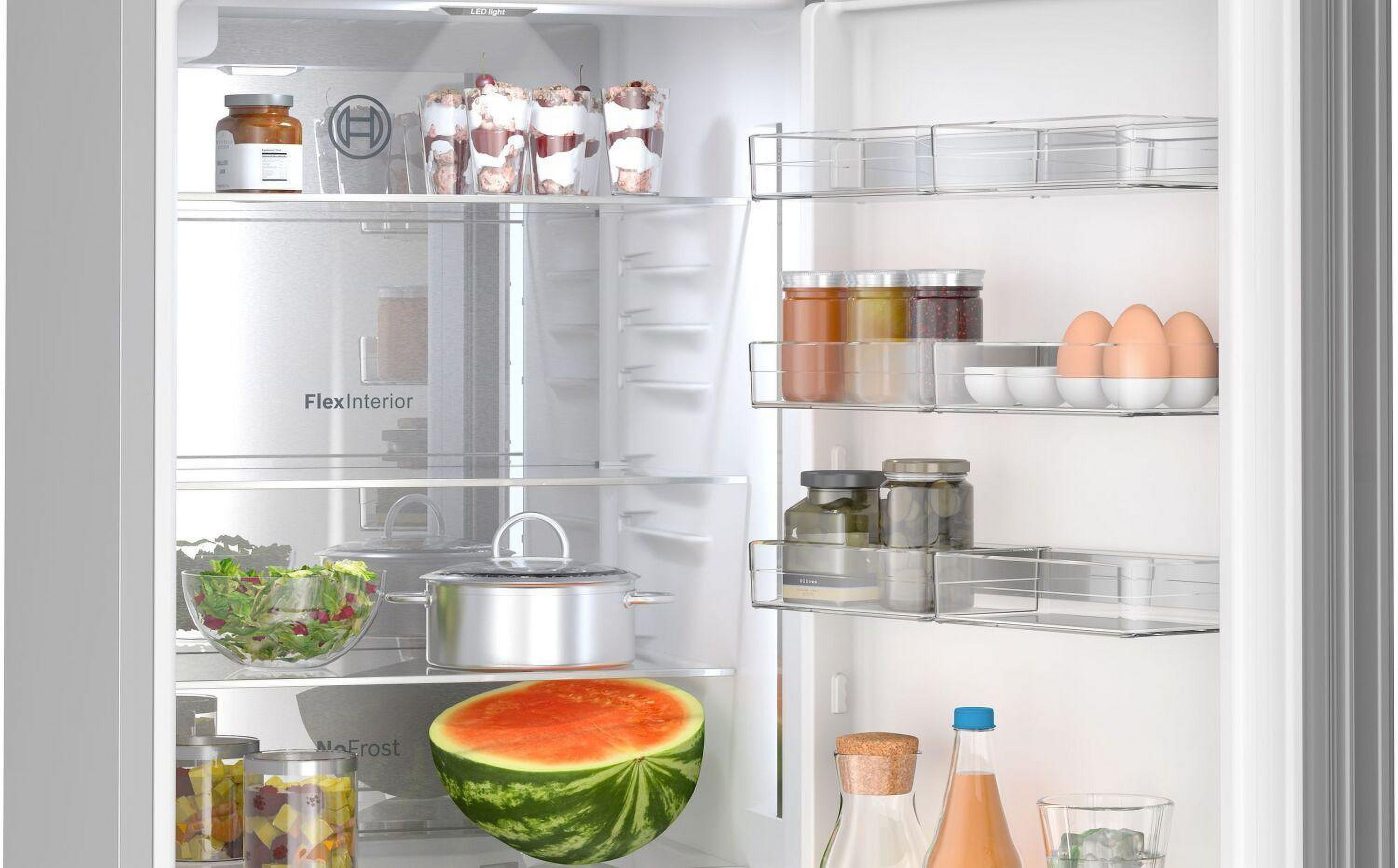 Bosch 24 Cu. Ft. Bottom Freezer Refrigerator B24CB80ESW