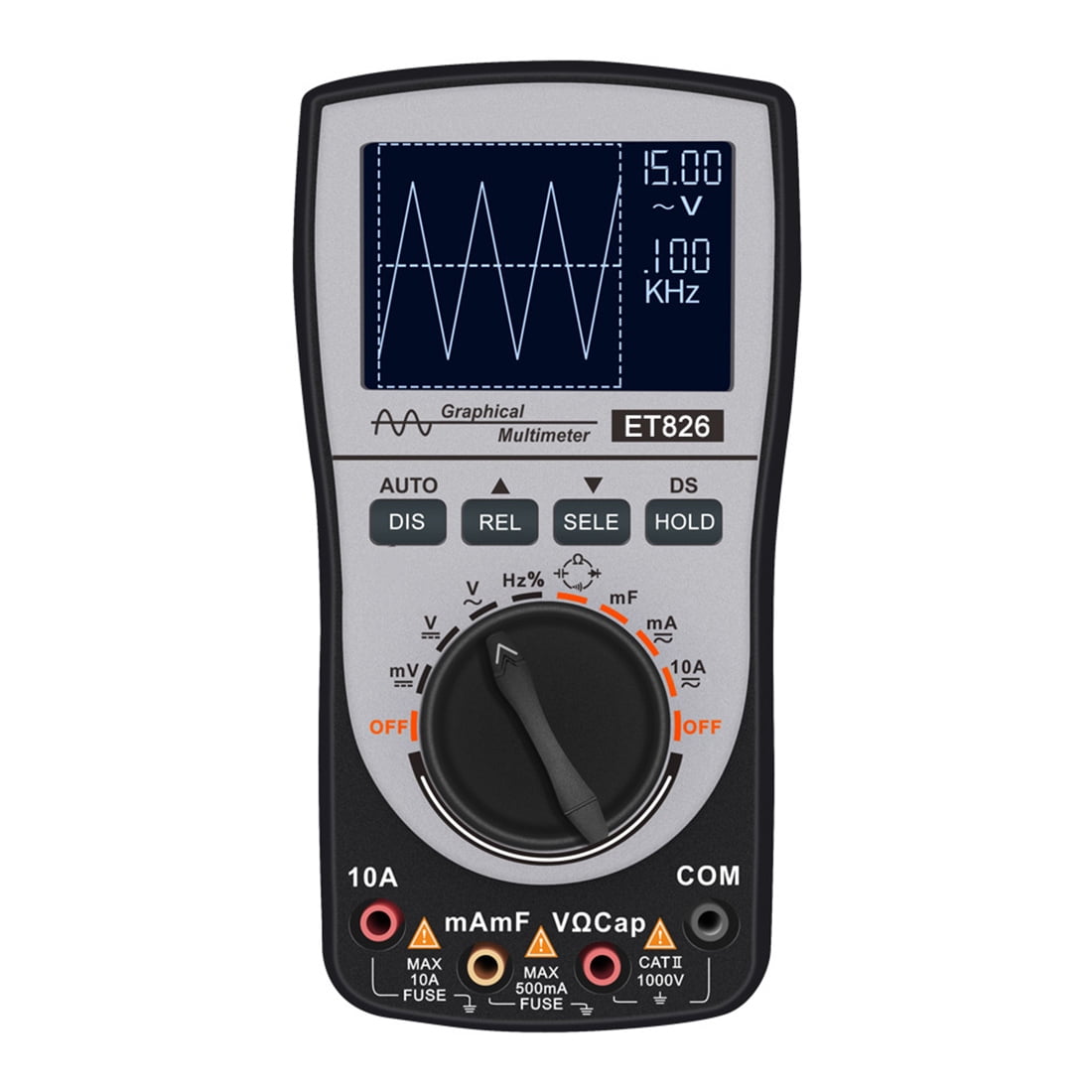 ET826 Digital Multimeter Oscilloscope Auto Range Direct Current/AC