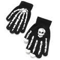 thumbnail image 3 of Sinyiin Winter Knit Cosplay Gloves Party Props Skeleton Ghost Bone Mittens Hand Warmer, 3 of 10