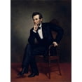thumbnail image 2 of Art.com American Civil War Painting of President Abraham Lincoln Seated in a Chair Stretched Canvas Print Wall Art, 24" x 32", 2 of 4
