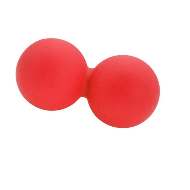 Greeniant Bola de cacahuete NERIES, herramientas de masaje corporal de silicona cómodas para el hogar, accesorios de masajeadores simples, herramienta de Accesorios para máquinas de ejercicios rojo Greeniant OD003157-02