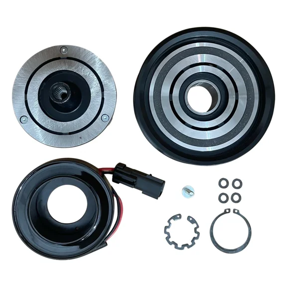 RYC New A/C Compressor Clutch FH308-CL (Fits Ram 1500 and 2500 3.7L, 4.7L 2004, 2005, 2006, 2007; Fits Dodge Dakota 3.7L, 4.7L 2004, 2005, 2006, 2007; Fits Mitsubishi Raider 3.7L, 4.7L 2006-2009)