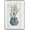 BS05-PLANT-M16, variant on IDEA4WALL Framed Canvas Art Wall Decor Tropical Leaves in Ceramic Vase Botanical Plants Illustrations Modern Art Decorative Elements Relax/Calm for Dorm Home Office - 24"x36"