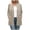 Khaki, variant on Ediodpoh Long Cardigan for Women Fall Open Front Cardigan with Pockets Casual Duster Lightweight Knit Sweater Khaki M