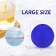thumbnail image 4 of Paquete de 2 moldes de cubitos de hielo de silicona 3d Death Star Wars, molde de hielo de la estrella de la muerte, cubo de hielo de la guerra de las estrellas, bola de hielo de la estrella de la muer Afortunado Sencillez, 4 of 5