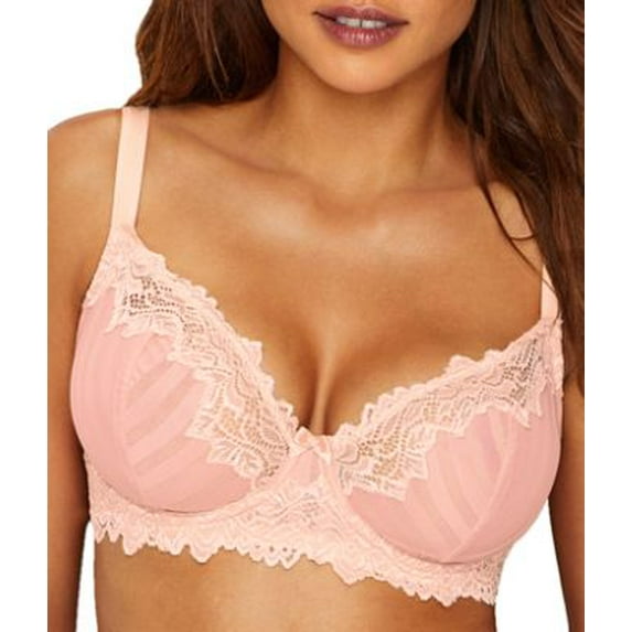 Camio Mio Womens Elegant Lace Demi Bra Style-B10013