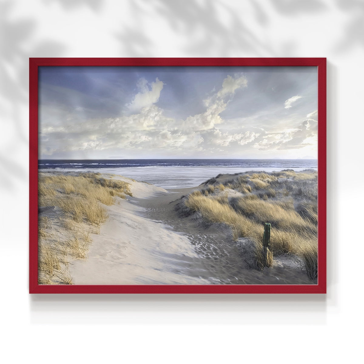 Aisle Marker by Mike Calascibetta - Restickable Framed Giclée Print