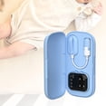 thumbnail image 4 of Alarma inalámbrica para enuresis con receptor, temporizador, alarma portátil para orinar, entrenamiento para ir al baño Azul, 4 of 7