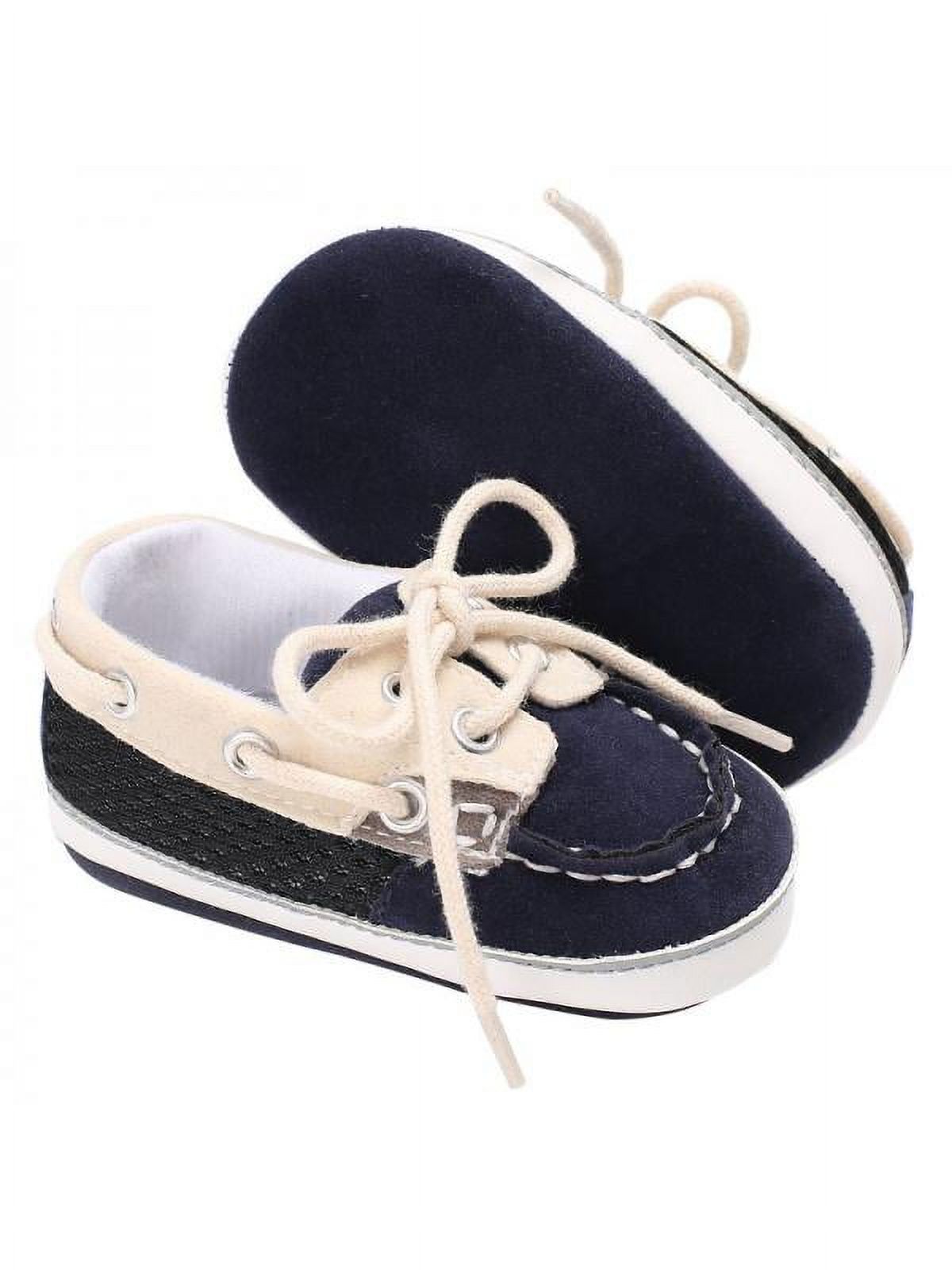 Baby Boy Casual Shoes Toddler Infant Sneaker Soft Sole Crib Shoes - image 4 of 11