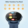 AGPTEK LW11 Smart Watch, Full Touch Fitness Tracker, Heart Rate Monitor