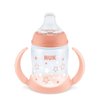 NUK Learner Infant Toddler Cup, 5 oz Soft Spout Sippy Cup 6+ Months, 1 Pack, Girl