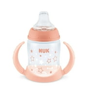 NUK Learner Infant Toddler Cup, 5 oz Soft Spout Sippy Cup 6+ Months, 1 Pack, Girl