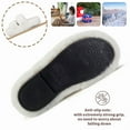 thumbnail image 3 of BERANMEY Women's Fuzzy Slippers with Memory Foam Open-Toe House Shoes for Women Non-Slip Indoor Outdoor Soft & Comfy Plush Slippers, 3 of 8