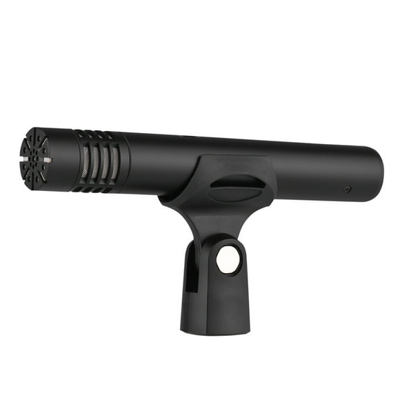 Arealer CM-63 Professional Diaphragm Condenser Microphone Resistant XLR Cardioid Mic 48V Phantom Power Supply for Studio Recording Broadcasting Stage Performance Instrument Playing Recording