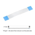thumbnail image 4 of Uxcell Flexible Flat Cable Extension Cables 8 Pins 1.0mm Pitch 100mm A Type for DVD Player 10 Pack, 4 of 5