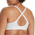 thumbnail image 3 of Hanes Womens X-Temp Foam Wirefree Bra, M, White, 3 of 4