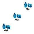 thumbnail image 2 of Wweixi Aluminum Alloy Caster Mounts For ECX 1/12 Rc RGT 136100 RC Car Today blue 3Set, 2 of 6