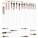thumbnail image 1 of Juego de 20 brochas de maquillaje, base en polvo, sombra de ojos, delineador de ojos, brochas cosméticas para labios, kit de aseo de maquillaje, ideal para uso profesional y diario Adepaton HMHZ158-4, 1 of 7